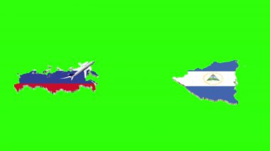 Rusya 'dan NICARAGUA' ya Uçuş Animasyonu