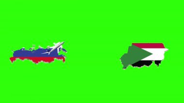 Rusya 'dan Sudan Uçuşun Animasyonu