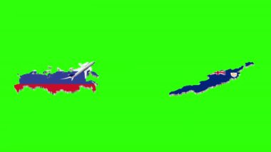 Rusya 'dan Anguilla' ya Uçuş Animasyonu