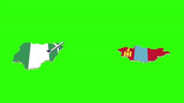 NIGERIA 'den Moğolistan' a Yeşil Ekranda Uçuşun Canlandırılması