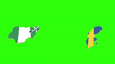 NIGERIA 'dan Yeşil Ekran' a Uçuşun Animasyonu