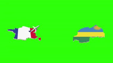 FRANSA 'dan Rwanda' ya Uçuşun Animasyonu