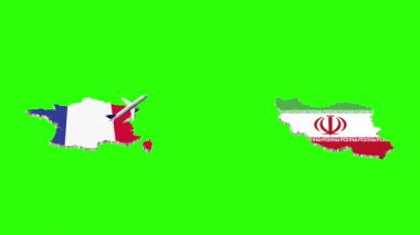 FRANSA 'dan IRAN' a Uçuşun Canlandırılması Yeşil Ekranda