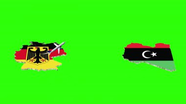 Almanya 'dan Libya' ya Uçuşun Animasyonu
