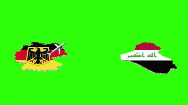 Almanya 'dan IRAQ' a Uçuşun Animasyonu