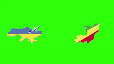 UKRAINE 'dan CONGO R' a Uçuşun Canlandırılması