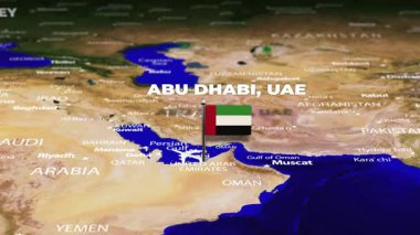 Abu Dabi, BAE 'den Ankara' ya, TURKEY 'den bayrak iğneli uçuş