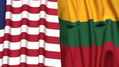 LİBERYA ve LİTHUANYA Bayrakları