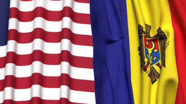 LIBERIA ve MOLDOVA Bayrakları