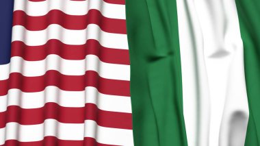 LIBERIA ve NİGERYA Bayrakları