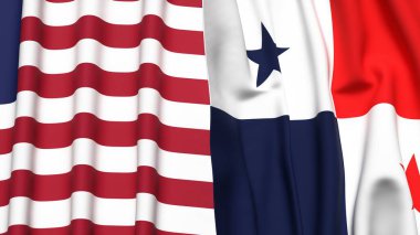 LIBERIA ve Panama Bayrakları