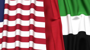 LIBERIA ve BAE Bayrakları