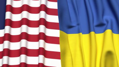LİBERYA ve UKRAINE Bayrakları