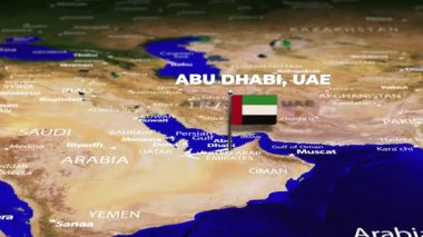 Abu Dabi 'den, BAE' den Lome 'a, TOGO bayrak iğneleriyle