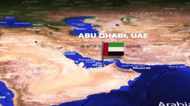 Abu Dabi, BAE 'den Porto-Novo' ya, BENIN 'den bayrak iğneleriyle