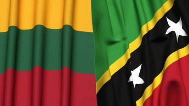 LITHUANIA Bayrakları ve Aziz KITT