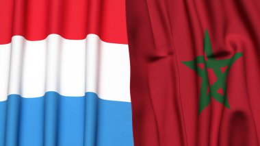 LUXEMBOURG ve FOCCO Bayrakları