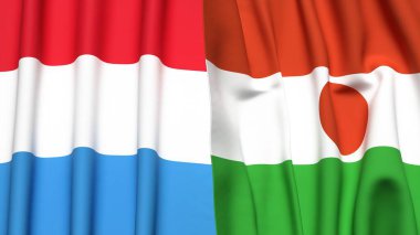 LUXEMBOURG ve NIGER Bayrakları