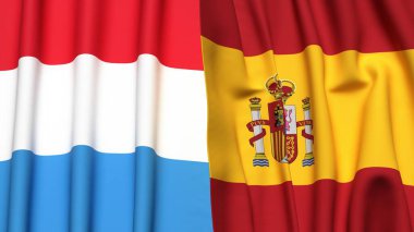 LUXEMBOURG ve İSPA Bayrakları