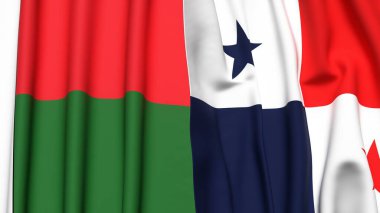 MADAGASCAR ve Panama Bayrakları