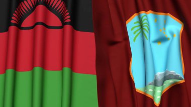 MALAWI ve Batı Hint Adaları Bayrakları