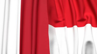 MALTA ve Monako bayrakları gerçekçi kumaş dokusuna sahiptir.