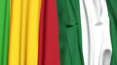 MALI ve NIGERIA Bayrakları