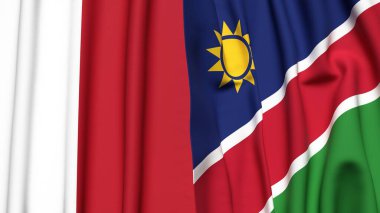 MALTA ve NAMIBIA Bayrakları
