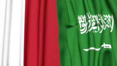 MALTA ve SAUDI ARABIA Bayrakları