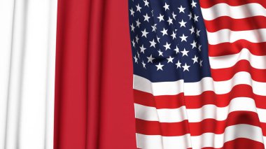 MALTA ve ABD Bayrakları