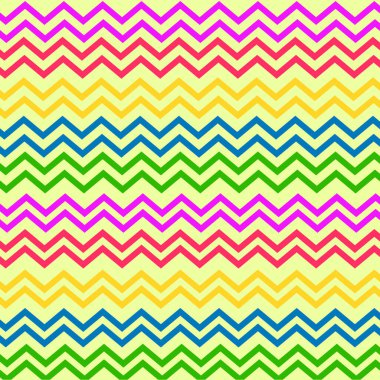 Zig zag renkli desen arkaplanı