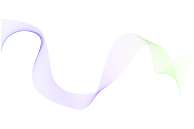 Soyut dalga çizgileri sıvı şerit gradyan mavi ve yeşil şeffaf element