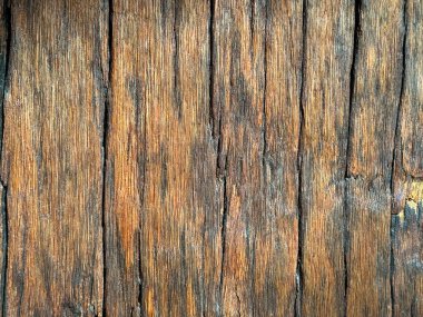 Çatlak, deri, kaplama, gözenekler, tahıllar ve damarlarıyla doğal eskimiş ahşap dokusu. Kırsal açık gözenek ahşap ya da ahşap damarları dikişsiz arkaplan dokusunu kapat.