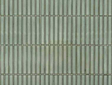 Celadon green or pale green subway tiles seamless background texture. Subway tiles are often used in bathrooms or commercial places for its unique brick style pattern. clipart