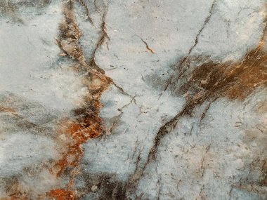 Koyu kırmızı damarları olan açık mavi mermer. Lüks nadir bulunan mavi doğal mermer taş, kusursuz arkaplan dokusu.