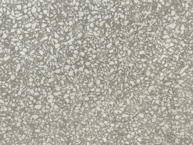 Colorful light grey terrazzo granite tiles texture. Terrazzo is increasingly being used in contemporary edgy and stylish interior as wall or floor finishing.