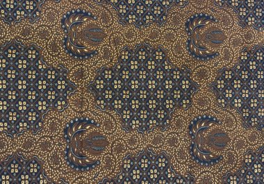 Geleneksel etnik kumaş, rastgele soyut, çiçek, dantel ve elmas desenli. Klasik etnik boyalı kumaş. Kusursuz arkaplan dokusu. Endonezya batik illüstrasyonu.