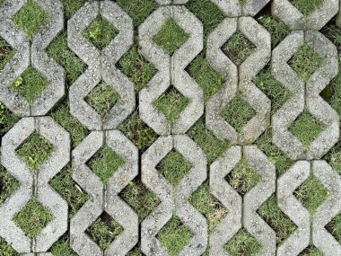 Elmas desenli gri kaldırım taşlarını kapatın. Bu elmas şekilli asfalt çoğunlukla otoparkta, otoparkta ya da bahçe döşemesinde kullanılır. Kusursuz arkaplan dokusu.