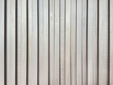 Doğal açık gri meşe ağacından ahşap panel ya da flütlü şeritler, kırsal ahşap, pürüzsüz doku..