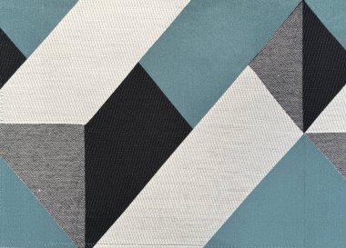 Soyut geometrik köşegen, altıgen ve üçgen desen. Cyan, mavi, siyah ve beyaz renklerde. Duvar kâğıdı ve grafik arka plan için uygun. Kusursuz arkaplan dokusu.