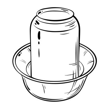 Çay Çifti Vektörü Kafeterya, Posterler, Afişler, Kartlar için Tasarım ve Dekorasyon için izole edildi. Renkli Ayrıntılı Resimler.