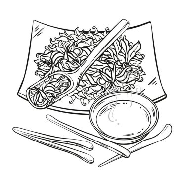 Kafeterya, Posterler, Afişler, Kartlar için Kuru Çay ve Çay Kasesi Tasarım ve Dekorasyon Tasarımı Tasarlanmış Tasarım Tasviri.