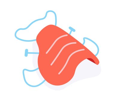 Diş Laminası - Şeffaf arkaplan üzerinde diş konsepti, düz tasarım vektör illüstrasyonu