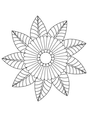 Yetişkinler için Mandala Renklendirme Sayfaları