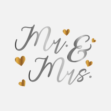 Bay ve Bayan Gold ve Gümüş Düğün Masası Tasarımı