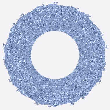 Dairesel Japon dalgası pürüzsüz arkaplan vektörü