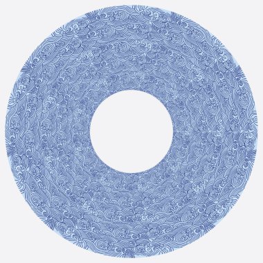 Dairesel Japon dalgası pürüzsüz arkaplan vektörü