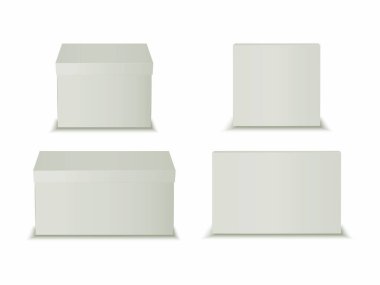 izole edilmiş Işık Gri Kutusu Yapılandırma EPS Vektörü EPS Vektörü