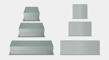 izole edilmiş Gri Kutu Yapılandırma EPS Vektörü EPS Vektörü