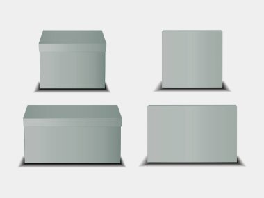 izole edilmiş Gri Kutu Yapılandırma EPS Vektörü EPS Vektörü